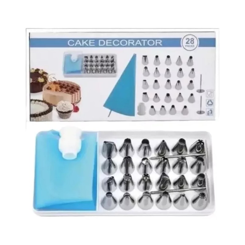 SR GU Kit De 28 Piezas Duyas Manga Clavos +