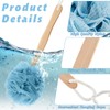 LemonRoad 16 Pcs Large Bath Body Back Brush Loofah on