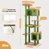 Meowrista Tall Cat Tree for Indoor Cat Large Adults 54”/72”