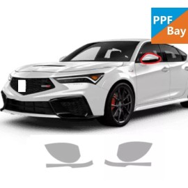 Unbranded For Acura Integra Type S 2024 Side Mirrors Paint Protection Film PreCut PPF