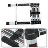 findmall Telescopic Ladder 6.6 Feet with Non-Slip Feet, Maximum Weight