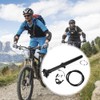 7075 Aluminium Alloy Black Road Bicycle Wire Control Oil Pressure