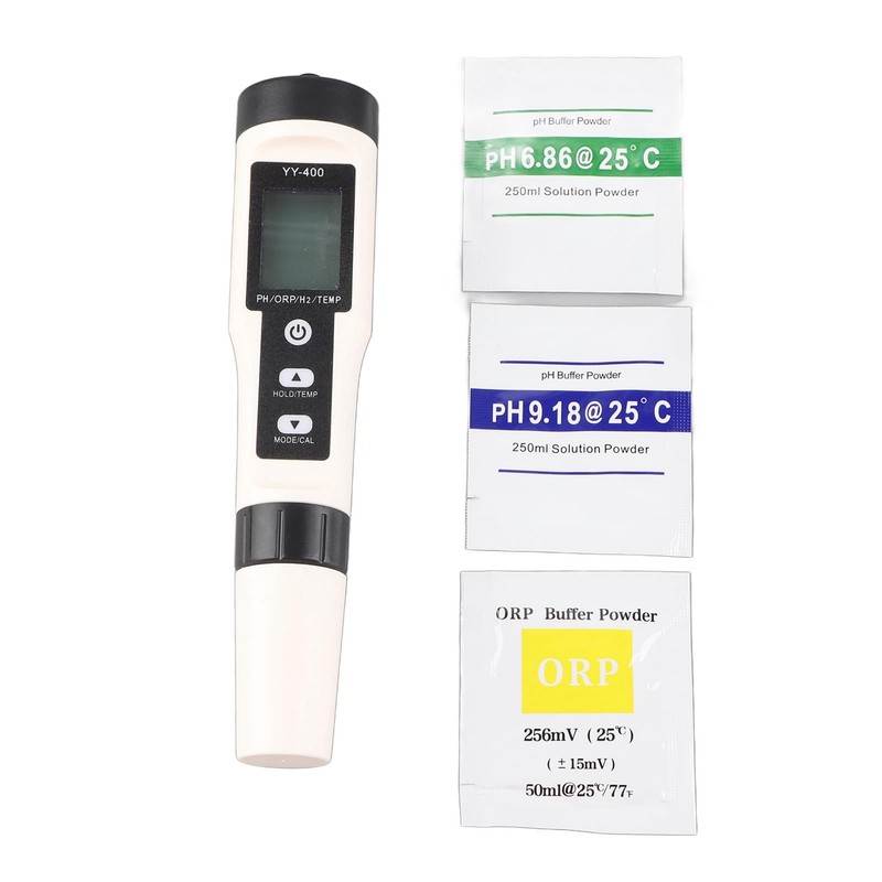 Digital Water Tester, 4 in 1 Multifunction IP67 Hydrogen Water