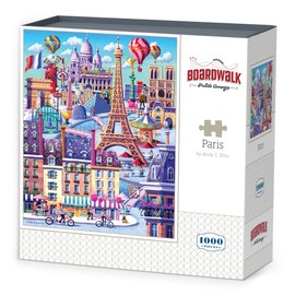 Paris by Boardwalk - 1000 Piece Jigsaw Puzzle