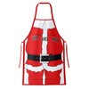 Rayson Aprons Christmas Adjustable Bib Apron Chefs BBQ Apron for