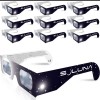 100% Soluna Solar Eclipse Glasses - ISO Certified Safe Shades
