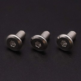 RoyceMart 1/4-20 x 1/2" (30 PCS) Flat Head Socket Cap Screw, 304 Stainless Steel 18-8 Binding Screws, Full Thread, Connection Bolts, Furniture Bolts