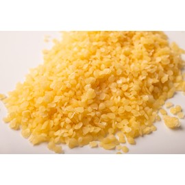 Carmel Organic Beeswax, Yellow (1lb), Pure & Natural Fully Refined, Wax for Candle Making, Sculpting Wax, Glass Etching, Waterproofing Leather