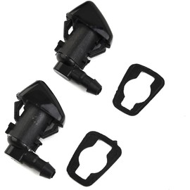 Boquilla de Chorro de limpiaparabrisas para Jeep Grand Cherokee 2011-2017, Color Negro. Juego de boquillas de limpiaparabrisas para Coche 68260443AA