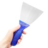 Putty Knife, 2 PCS 5 Inch Carbon Steel Scraper, Plastic
