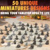 Path Gaming 50 Unique Miniatures Fantasy Tabletop RPG Figures for
