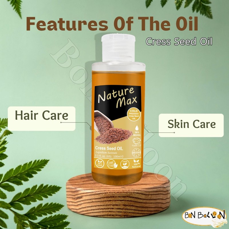 Nature Max Cresses Cress Oil Essential Oils Natural Undiluted Pure
