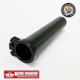 King Road 88 Lightly Moving High Throttle "Cole-kun" Universal ☆ For 0.9 inch (22.2 mm) KingRoad88 Aluminum, Light Throttle Axle, Black