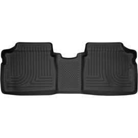 Husky Liners Weatherbeater Floor Mats | Fits 2010-2014 Toyota Prius | 2nd Row, 1-pc Black - 14491