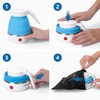 Aigostar Sapphire 30LDC Travel Foldable Kettle with Cool Touch Handle,