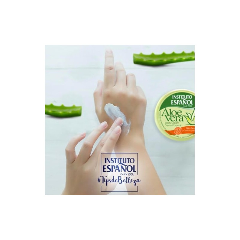 Crema Corporal, Facial Y De Manos Con Aloe Vera Del