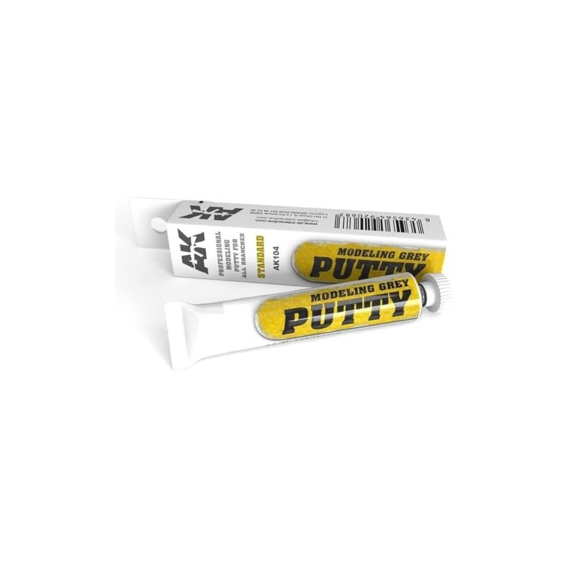(AK00104) AK Interactive Modelling Grey Putty 20 ml
