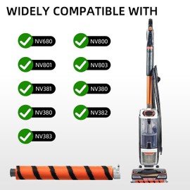 Bamyli Main Roller Brush Compatible with Shark Zs600 500uk Lz600 Nz801uk, Roller Brush Replacement, Replacement Rolling Brushroll Soft Brush for Shark Vacuum