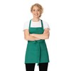 Chef Works Unisex Three Pocket Apron, Kelly Green, One Size