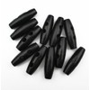 ALL in ONE 50pcs Black 2 Hole Scrapbooking Sewing Wood