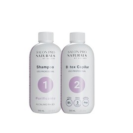 B-TOX Capilar Profesional Sin Formol | Smoothing Orgánico | Antifrizz | Reparación Para Cabello Maltratado o Dañado | Hidratación Intensiva 250 ml x 2