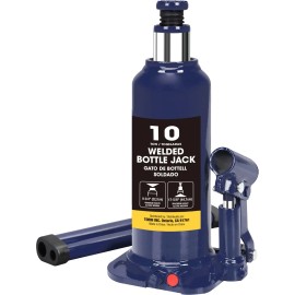 BIG RED  Torin Welded Hydraulic Car Bottle Jack , Blue10 Ton (20,000 LBs)