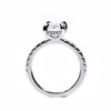 TIANYU GEMS 3.0ct Engagement Rings for Women, Sterling Silver GHI