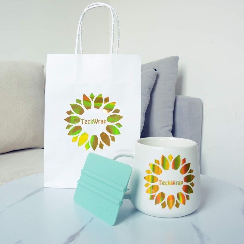 TECKWRAP Mint Felt Squeegee for Vinyl 2pcs, Wallpaper Smoothing Tool