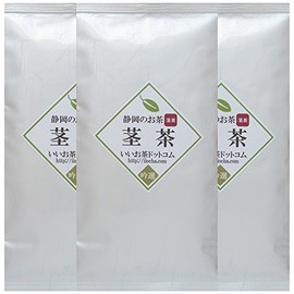 Stem Tea Made in Shizuoka, 3.5 oz (100 g), 3 Bags Set