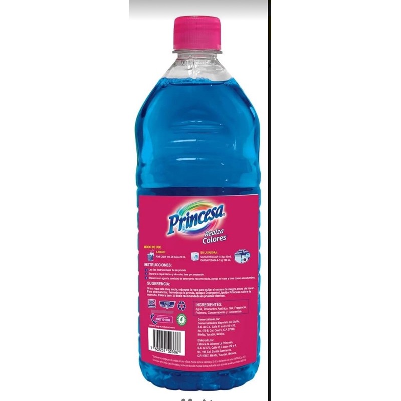 Princesa 5 Pack PRINCESA JABON AZUL LIQUIDÓ LAUNDRY DETERGENT -