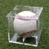 Acrylic Baseball Case for Display, UV Protected Baseball Display Cube,