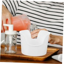 FOMIYES Small Reusable Ear Cleaning System Wash Basin Ear Wax Removal Holder for Ear Cleaning