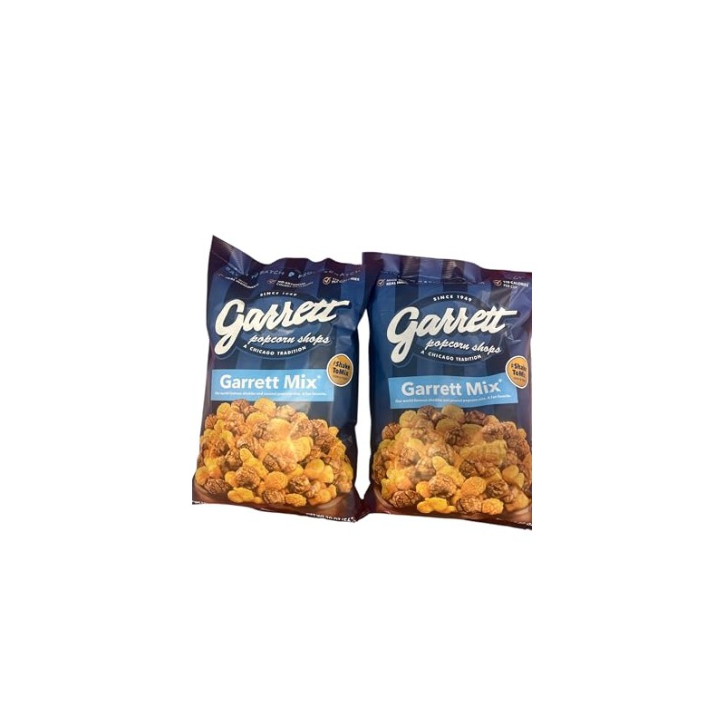 Garrett Mix Classic Popcorn Snacks, 20 oz, Pack of 2