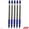 rorito 5 x 0.7mm Tip Fyro BLUE Ballpoint Pens Smudge