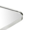 EGHOME 24x36'' Brushed Nickel Rounded Rectangle Bathroom Vanity Wall Mirror