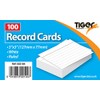 1 x 100 Sheet Pack of Record Flash Cards Ruled