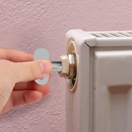 Bleed Key, 4 Pieces Radiator Key, Solid Radiator Bleed Key, Square Square Key, Heating Key for Radiator Tap