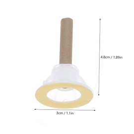 FRCOLOR 50Sets Moxa Sticks for Moxibustion Therapy Handmade Moxa Pillars with Base Relief for Acupoint and Swelling to Use