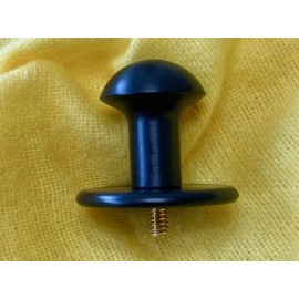 10-24 thread MORSE CODE KEY KNOB WITH DISC w/10-24 THREADS~ NAVY FLAMEPROOF TYPE ~ MONTANA