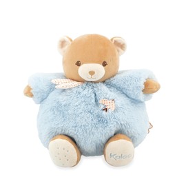 Kaloo - Comforter Blue Bear 25 cm - Ultra Soft and Fluffy Plush Toy for Babies - Tender Companion from Birth - Ideal Size for Small Hands - Gift for Birth - K214015