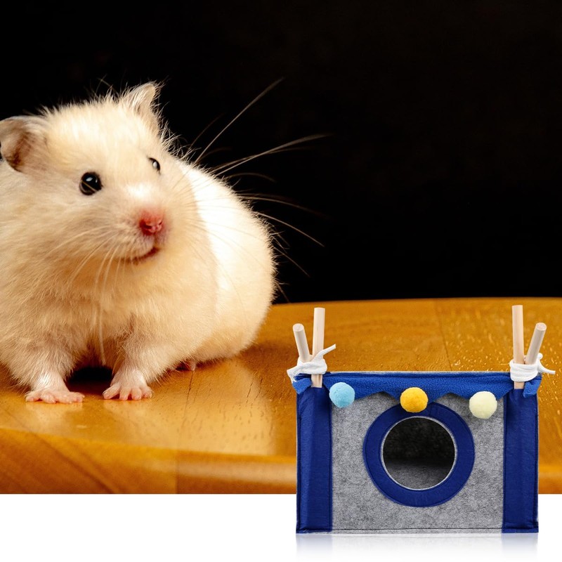 GLADFRESIT Guinea Pig Bed Pet Tent Cave House Hideout for