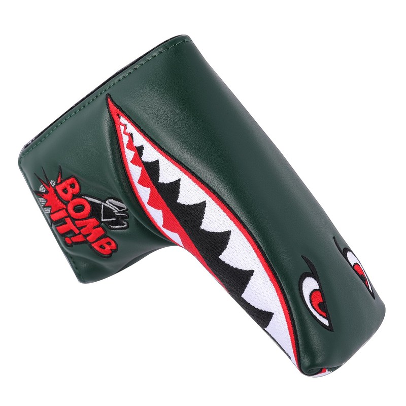 SHABIER Golf Blade Headcover with Tiger Shark Design for Golf