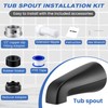 Dreyoo Tub Spout (Universal Fits 1/2" Copper Pipe, 1/2" IPS