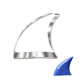 Shark Fin Cookie Cutter-3.3 Inches-Cookie Cutters Molds for Shark Themed Birthday Pool Party Supplies