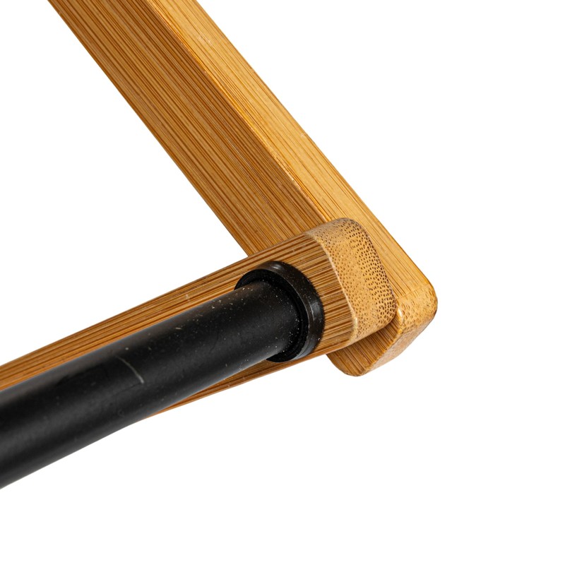 Household Essentials Bamboo Adjustable Folding Clothes Drying Rack, Upscale Laundry