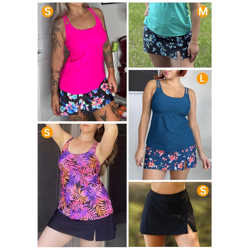 Tempt Me - Traje de baño tankini para mujer con