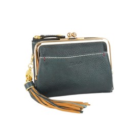 Dakota DA-35180 Women's Bifold Wallet, Genuine Leather, navy