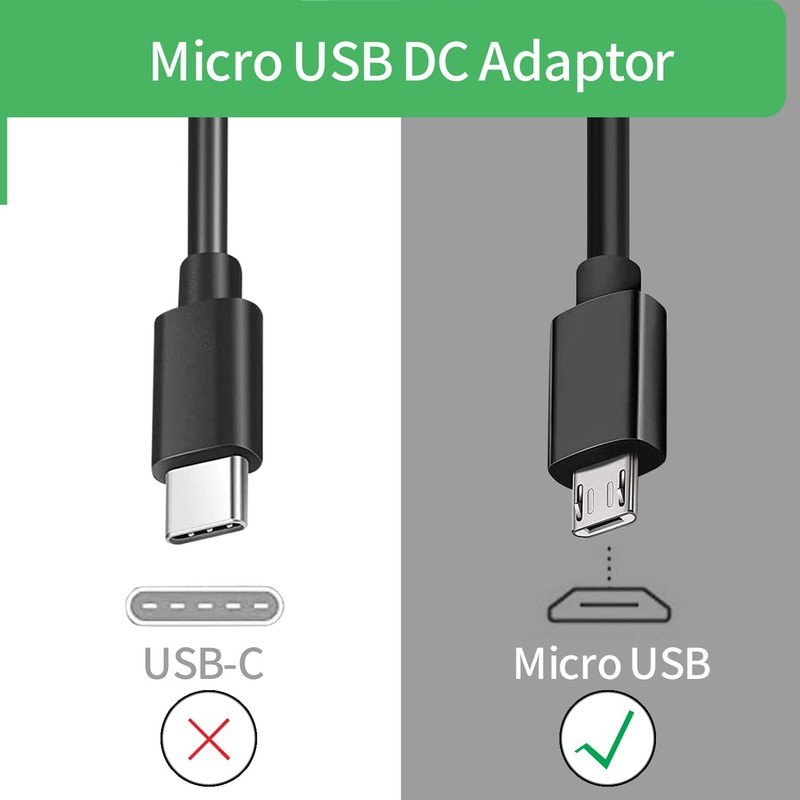 Security-01 5V 2A Power Supply with Plug Micro USB for