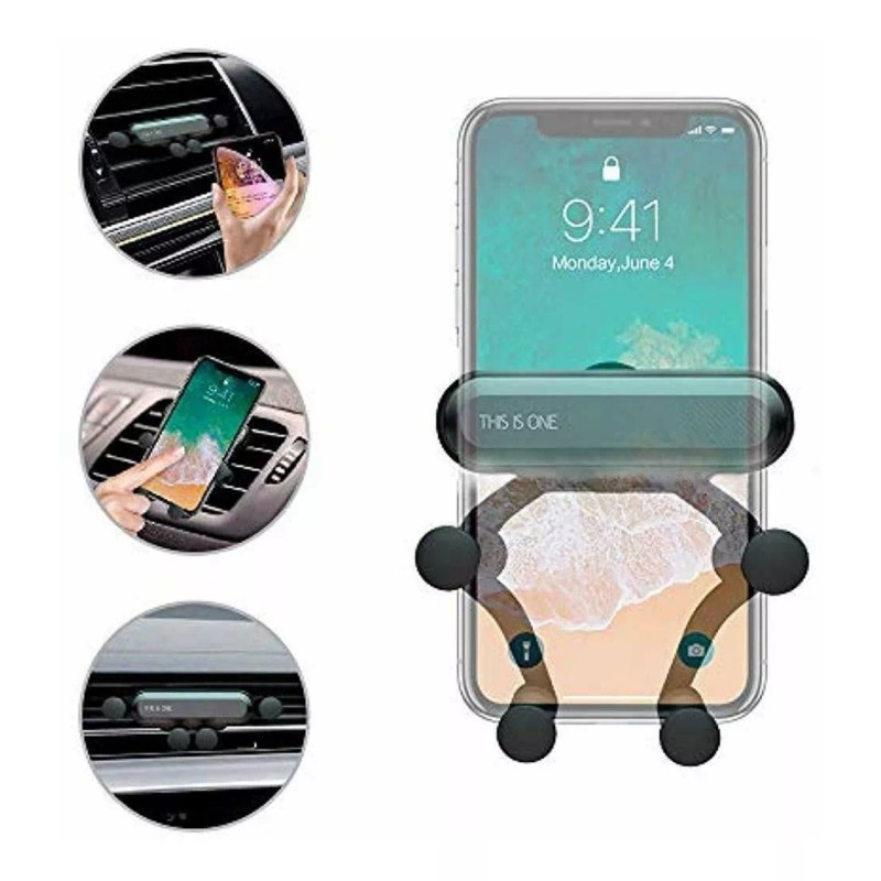 OEM Holder Por Gravedad Celular Universal Para Carro Rejilla A/c