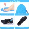 WLLHYF Shoe Insoles, Memory Foam Insoles, Cut to Size, Comfort